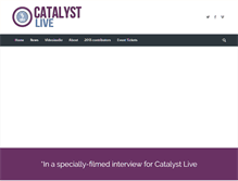 Tablet Screenshot of bmscatalystlive.com